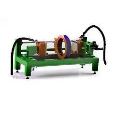 Стенд для магнитопорошкового контроля с импульсным генератором намагничивания