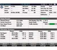 Опция анализа нисходящих сигналов LTE TDD Rohde  Schwarz FSH-K51