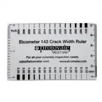 Линейка для расчета ширины трещин в бетоне Elcometer 143