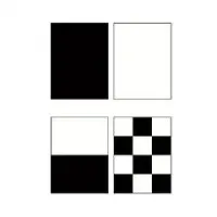 Набор контрастных пластин для определения укрывистости